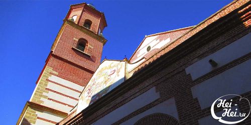 Малага Церковь Святых мучеников Iglesia de los Santos Mártires изображение с сайта www.HeiHei.ru